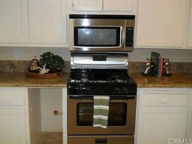 New range, and microwave.