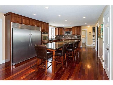Kitchen. Impressive 11.5 granite...