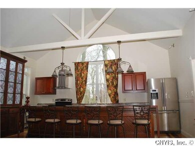 Kitchen New kitchen with valuted ceeling and slidi