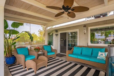 Covered patio