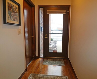 Foyer with door to Garage