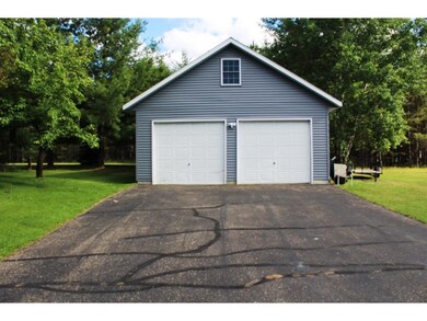 Detached garage with loft