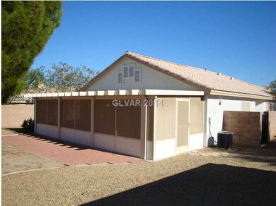 Exterior Back. Enclosed Patio