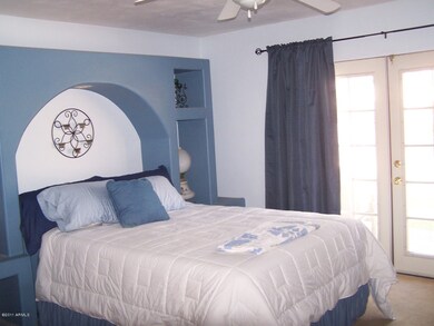 Master Bedroom w/French doors to Back