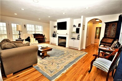 Family Room with gas fireplace to entertain and re