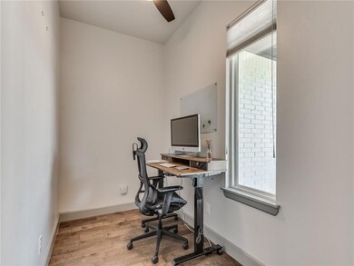 Pocket office at front with view