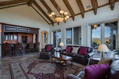 Grand Living Area with Bar
