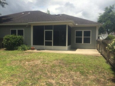 screened back porch