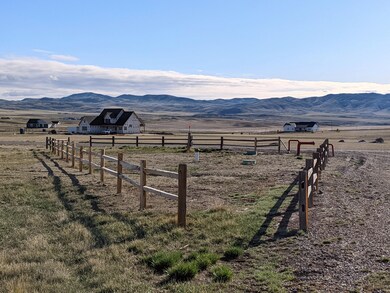 Looking SE toward Bridger Mountains
