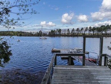 Showing the dock, float, and mooring...
