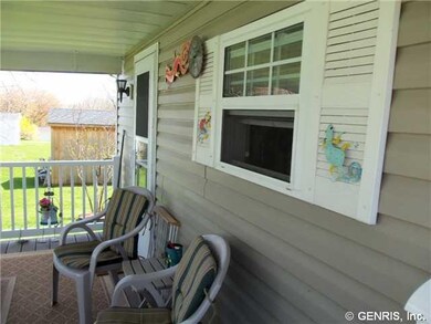 Porch - Open Here is the second open porch