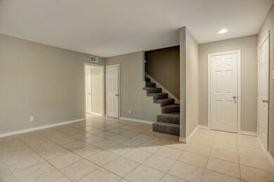 Completely tiled first floor for a cool and clean