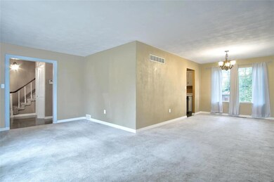 Next is your dedicated dining room easily accessed from the living room to your kitchen.