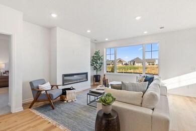 Living Room is Open and Bright- check out the oversized windows. Let the sun shine in!