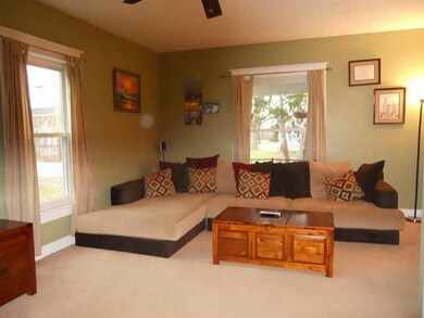 Living Room Large, bright living room