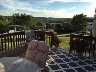 Breath-taking view from this great deck.