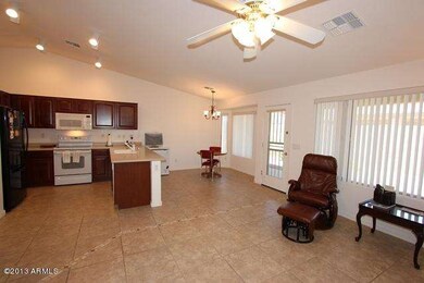 Open Great Room to Kitchen all Tile