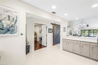 Kitchen/den/laundry