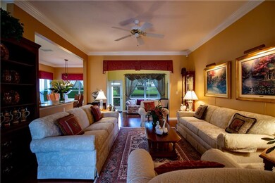 Great Room view of Florida room and kitchen  Open 
