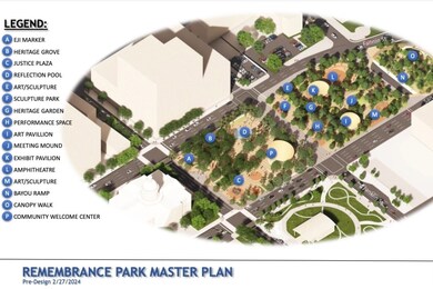 Remembrance Park Master Plan.  This unit will look