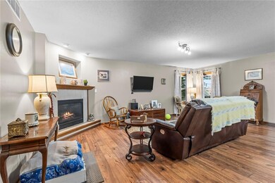 living room, w/fireplace
