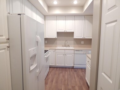 Kitchen view from Garage