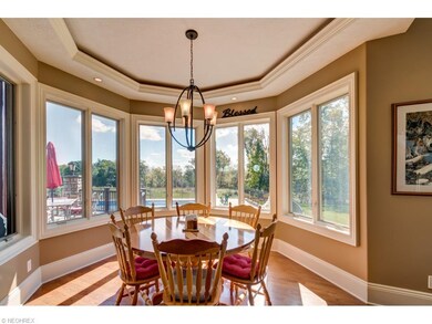 This large Dinette off the kitchen and open to the