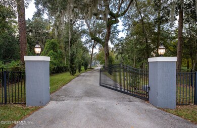 Gate to property