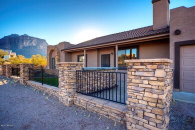 Front Patio with VIEWS!