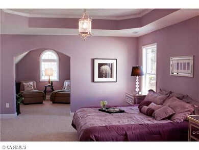 Master Bedroom - With tray ceiling.