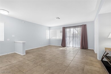 Tile flooring throughout the main living area.