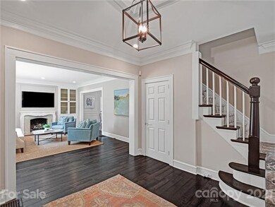 Foyer leading to the family room.