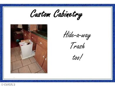 Kitchen - Notice the ceramic tile floor!!
