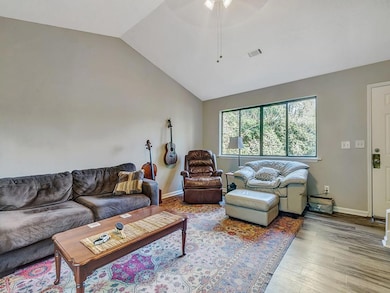 Another look at the living room. Note the natural 