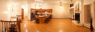 Open Living & Kitchen