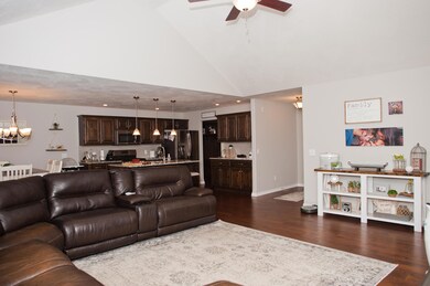 Living Room toward Kitchen & Entry