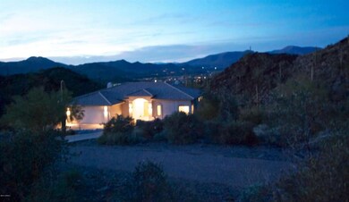 evening view of the house