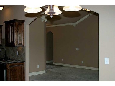 Living Room. The open floor plan makes entertainin