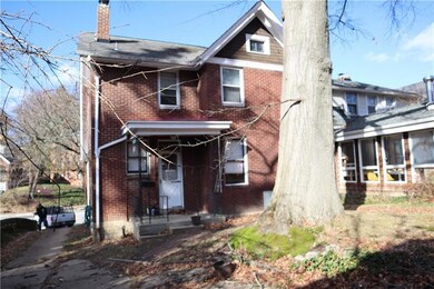 Rear of house