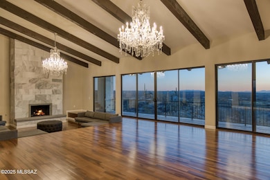 Soaring Beamed Ceilings