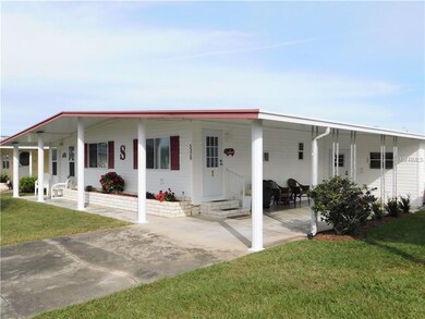Carport offers covered parking.