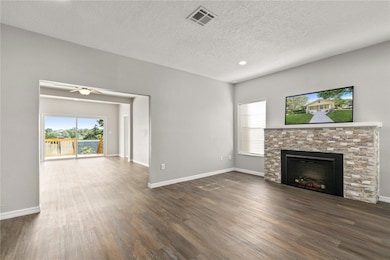 Living Room looking into Family Room