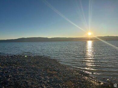 Water view featuring a mountain backdrop