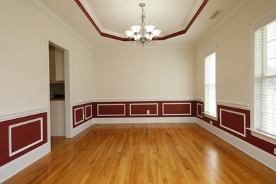 Trey Ceiling In the Formal Dining Room