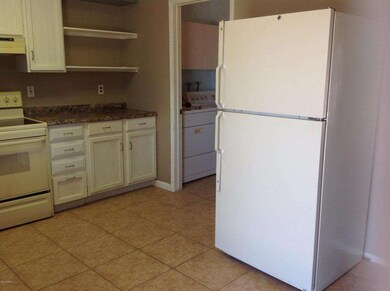 Kitchen into washing room