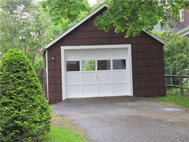 Garage. Roomy one-car garage with...