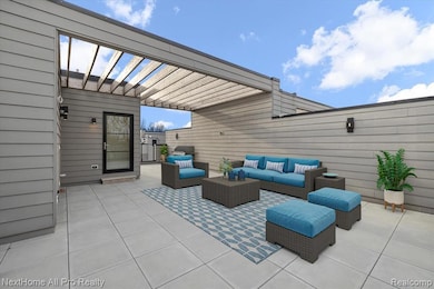 View of rooftop patio / terrace