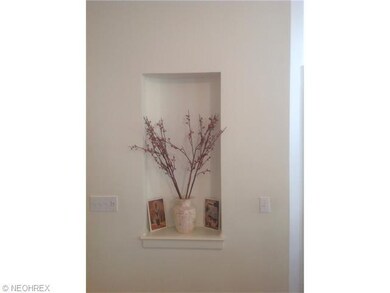 recessed nook to highlight your treasures
