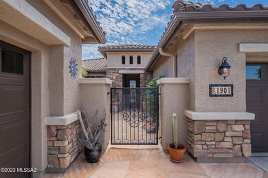 Gated Enclosed Front Courtyard