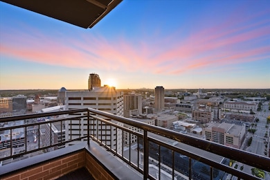 Your 35th floor view from one of two balconies.